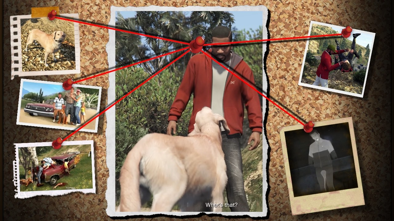 CONSEGUIRAM RESOLVER O MISTÉRIO DO CACHORRO FANTASMA NO GTA 5