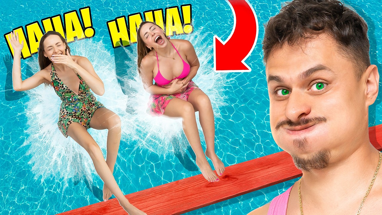 Śmiejesz się = WPADASZ do Basenu! Suchar Challenge z Ekipą!