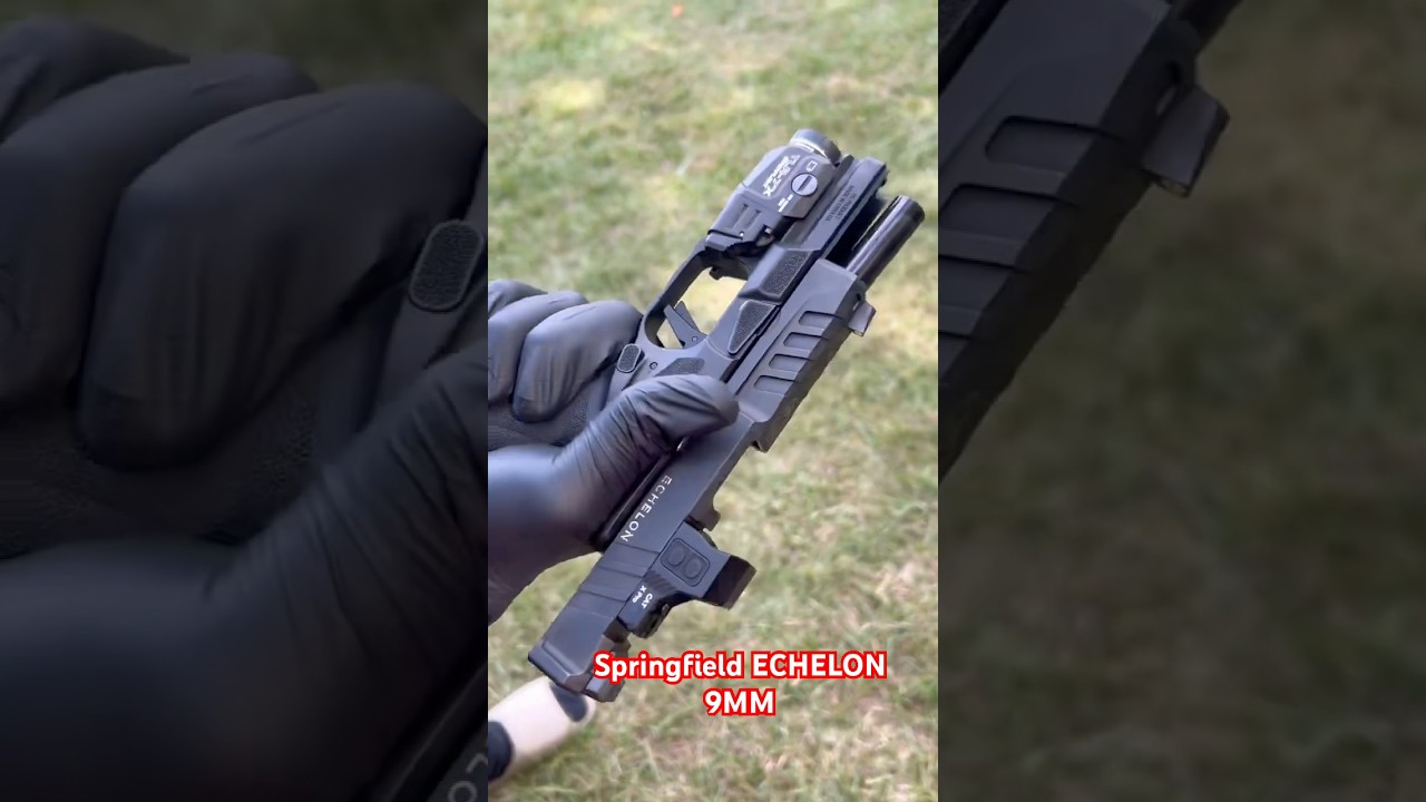 Springfield Echelon 9MM with a TLR-7x Flashlight & Cat X Pro red dot #springfield #echelon #short