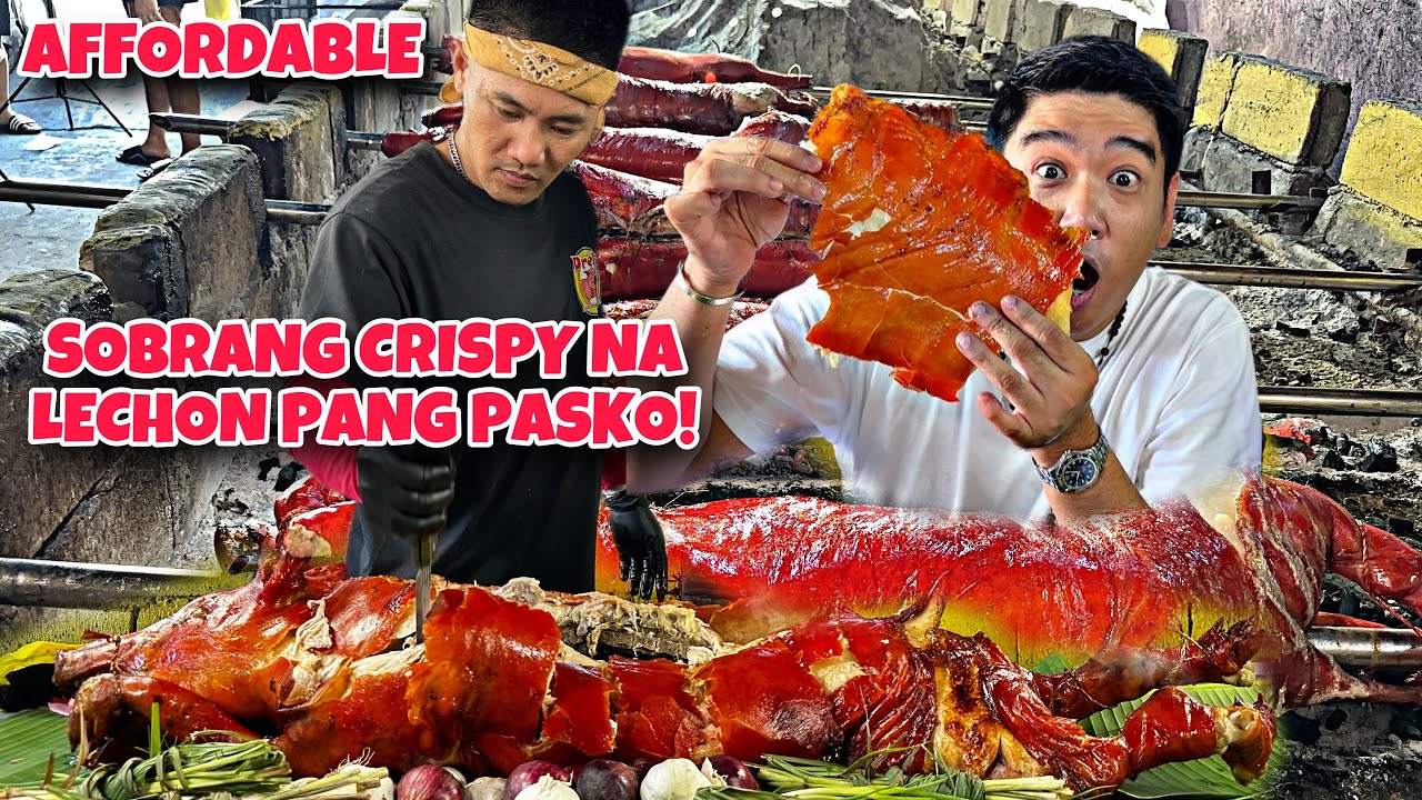 BEST LECHON IN TOWN! | SOBRANG AFFORDABLE LECHON BABOY PANG CHRISTMAS PASKO SEASON | DREL'S LECHON