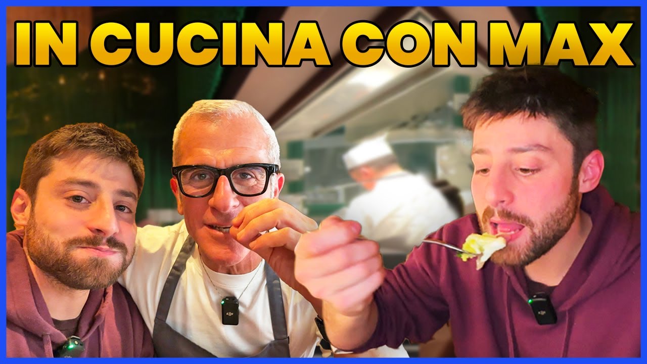 Mangio CON MAX MARIOLA​⁠ nel suo NUOVO RISTORANTE? @Chef Max Mariola