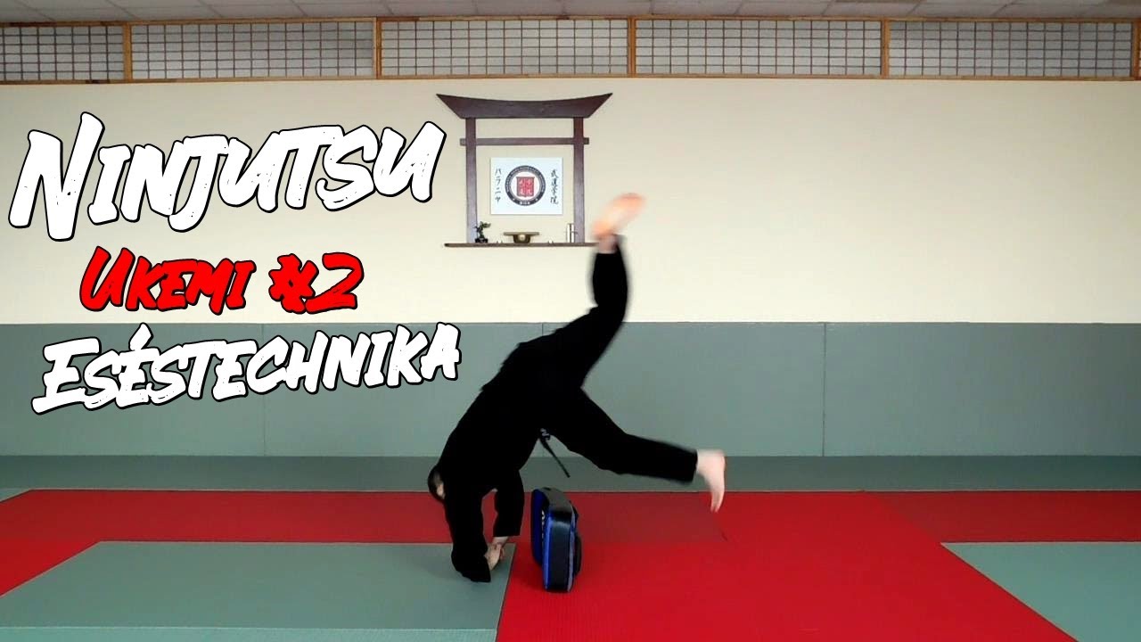 Ninjutsu - Ukemi - Eséstechnika #2 - Kaiten -Gurulás