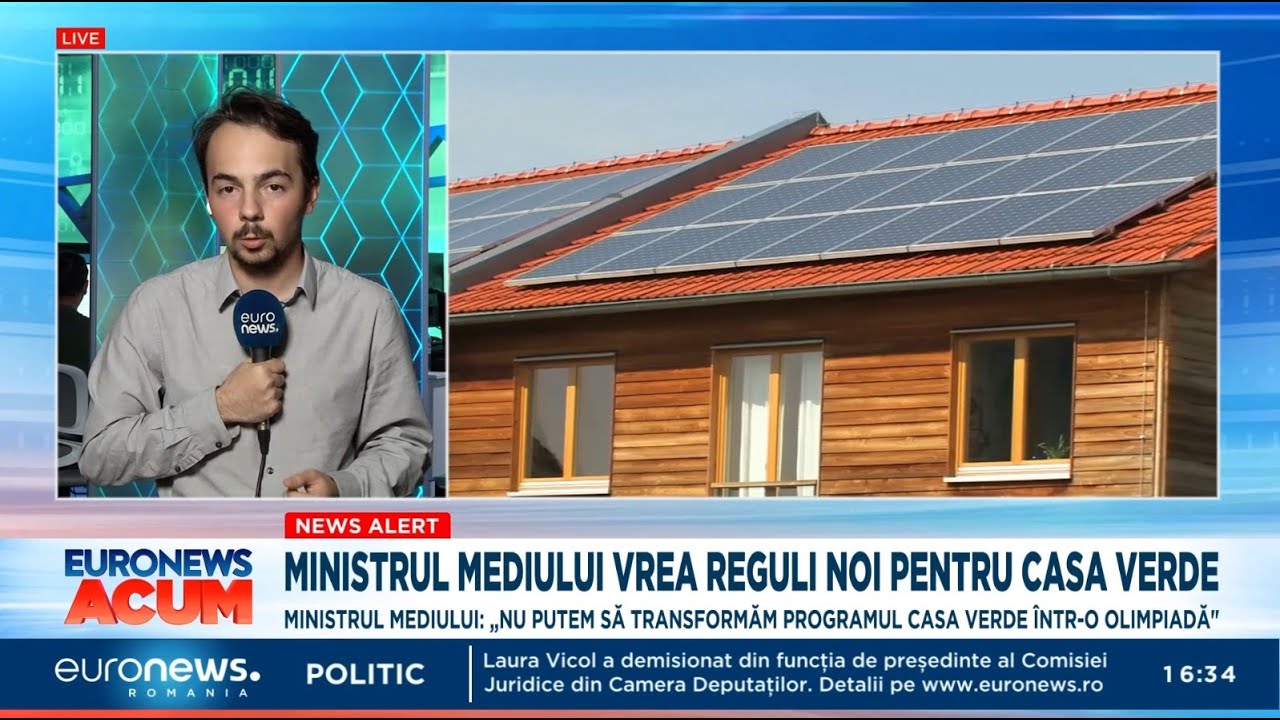 Programul Casa Verde Fotovoltaice ar putea fi modificat din 2025