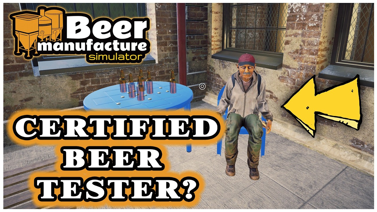 Hiring A Certified Beer Tester might have been a MISTAKE! - BEER MANUFACTURE SIMULATOR