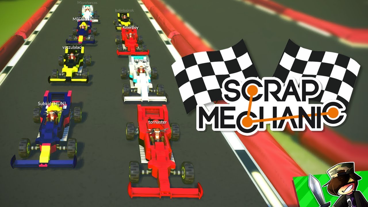AUTÓVERSENY a Scrap Mechanicban! 🏆 - BALUKA vs NÉZŐK! 🏎😲