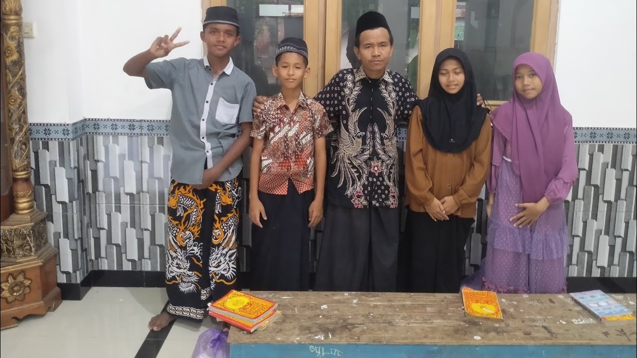 #Acra khotaman Al Qur'an nya nak Aidil,Ardin,Keyla,& Sofi.. mugi2 angsal berkah he Al Qur'an amiiinn