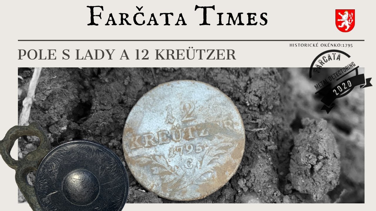 Pole s Lady a 12 Kreützer - Farcata metal detectoring - hledání detektorem kovu 2023 #xporx