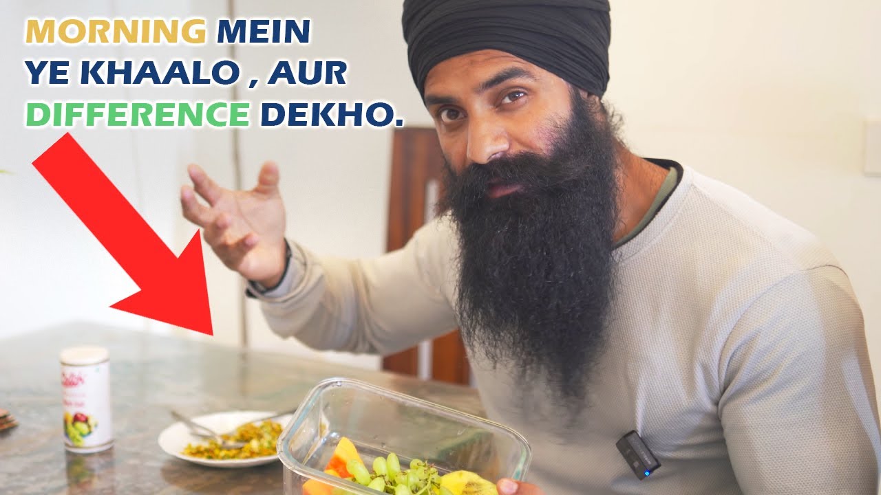 BREAKFAST FOR HIGH ENERGY & MUSCLE GROWTH BY DAMAN SINGH