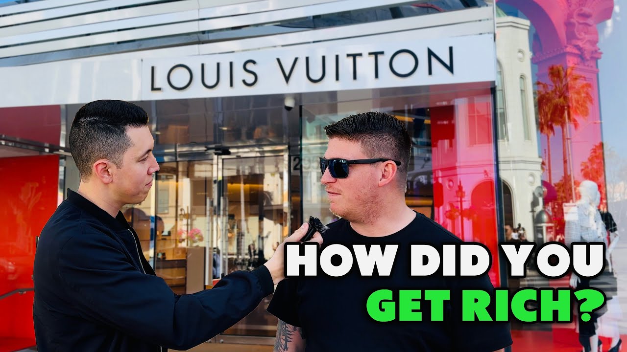 Asking Beverly Hills Luxury Shoppers What They Do For Work?