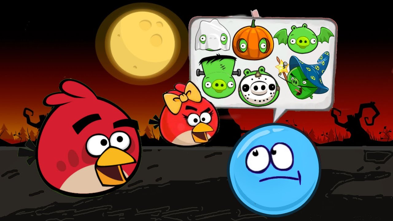 Angry Birds Animated in Halloween (ORIGINAL 2021)