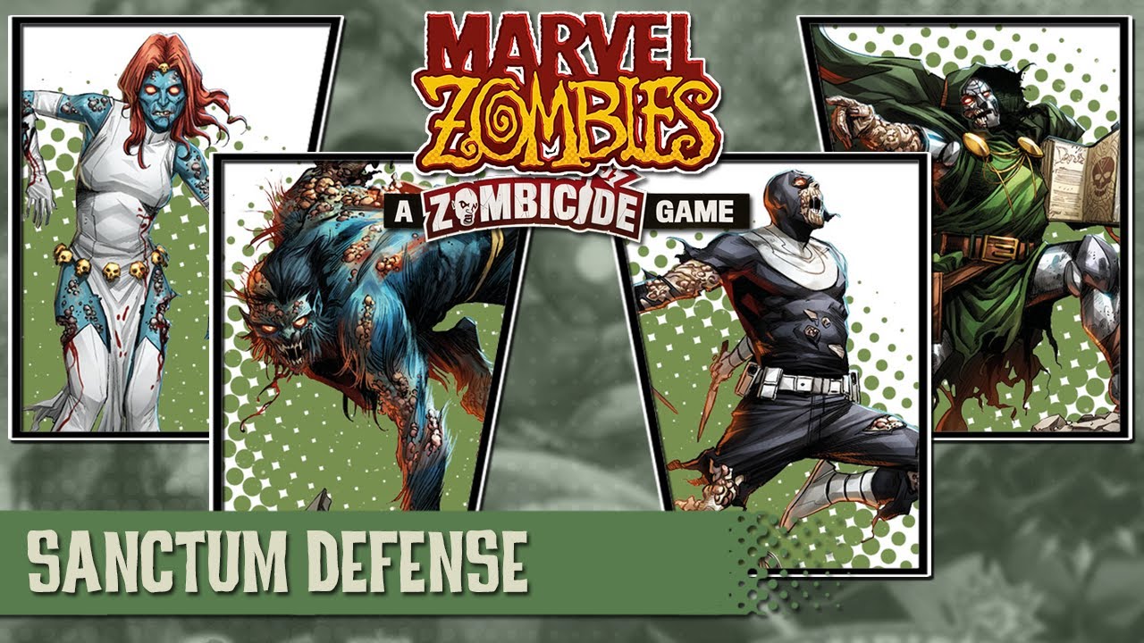 Marvel Zombies: A Zombicide Game Board Game Gameplay | Sanctum Defense