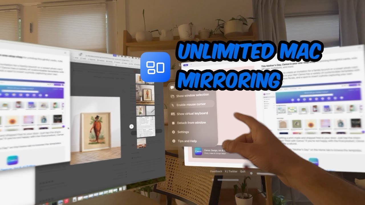 Mirror Unlimited Windows on Vision Pro! Testing Universal Desktop App