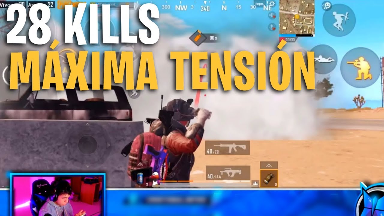 SQUADS CONTRA MI!  NO SIEMPRE SE GANA:( 28 KlLLS, PUBG MOBILE // MITEK