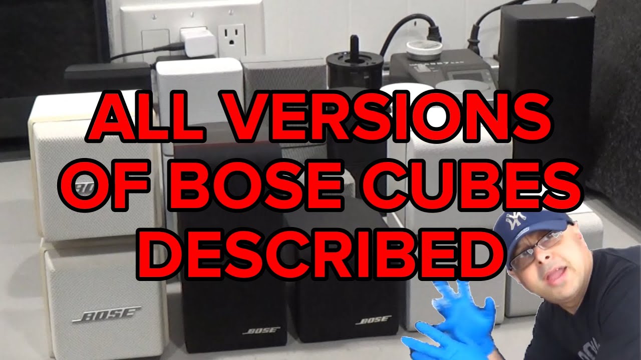 Every Generation Of Bose Cube Speakers Described