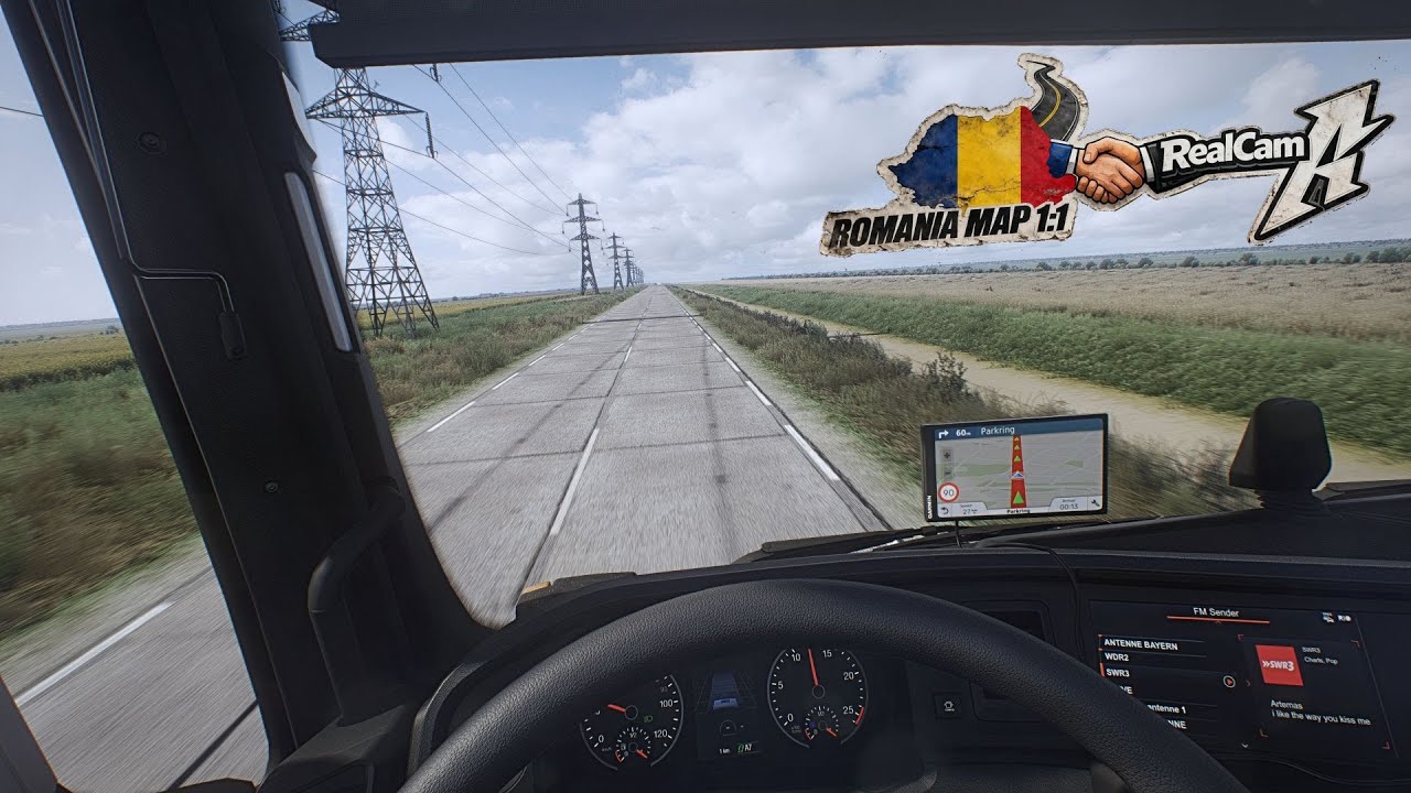 ☁️ETS2 | Project Ultimate RealCam Preview | Realistic Drive on Romania Map 1:1