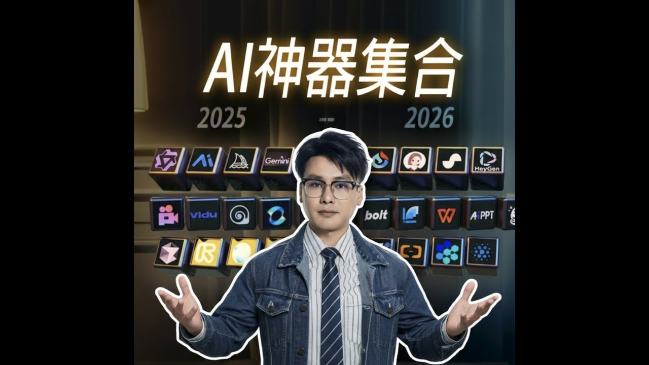 2026 生成式 AI 全景指南：从文本到智能体全链路工具拆解