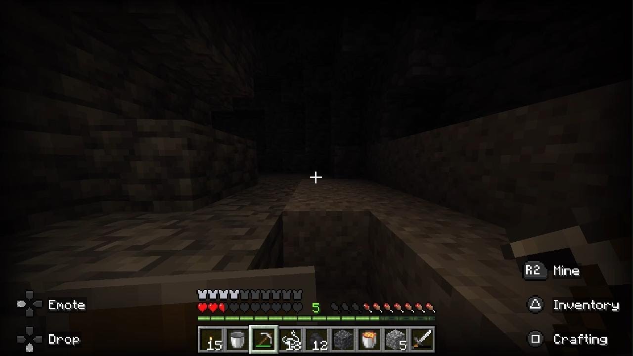 Never dig up(Minecraft)
