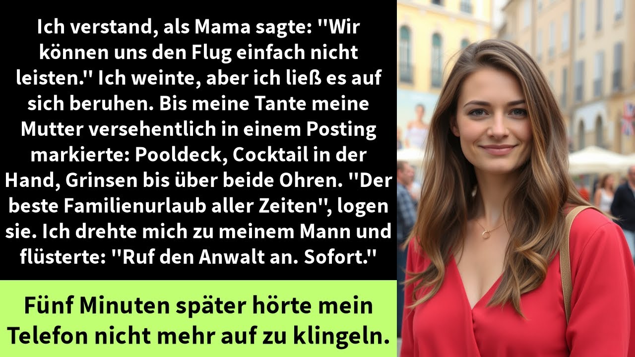 Ich verstand, als Mama sagte: 