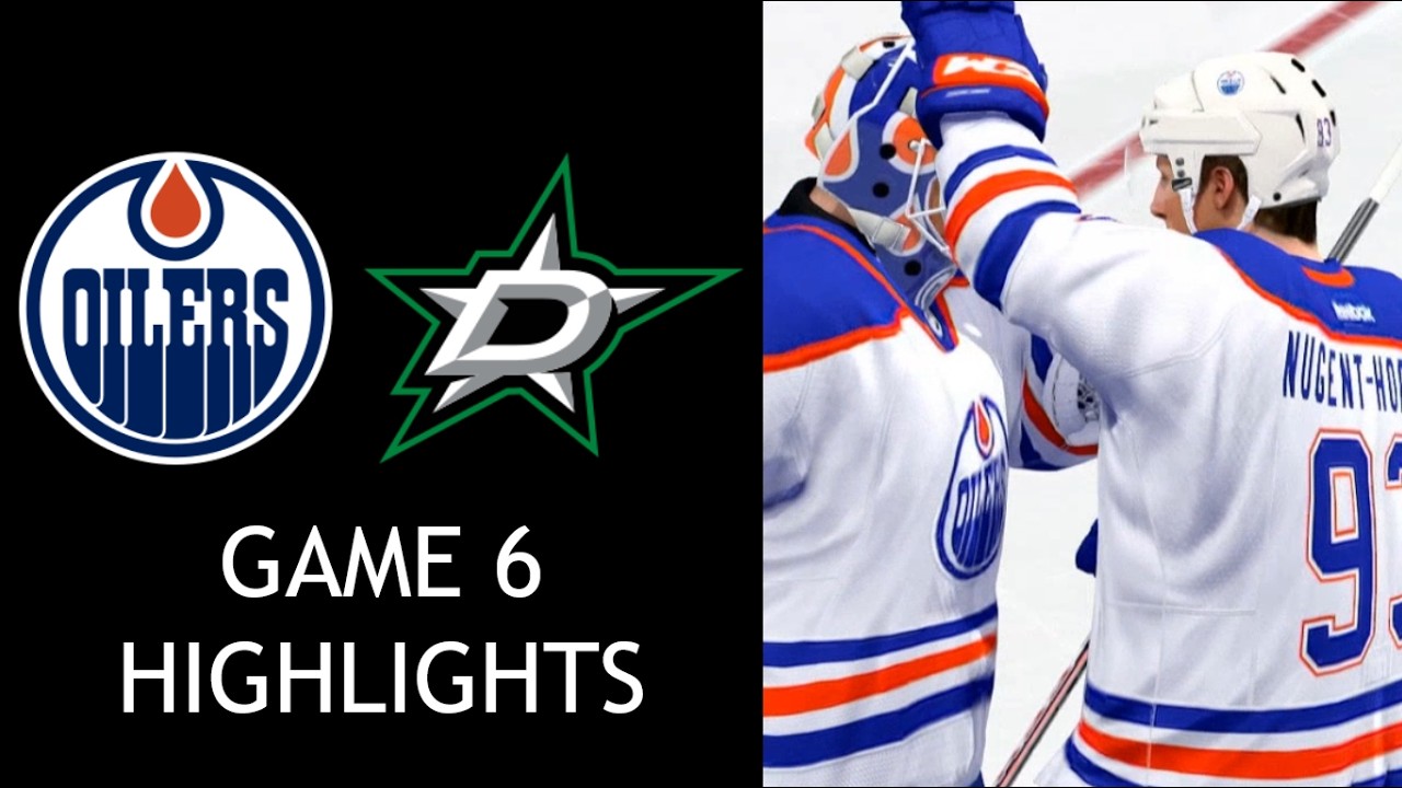 Round 1, Game 6 - Oilers @ Stars - NHL 14 Predictions