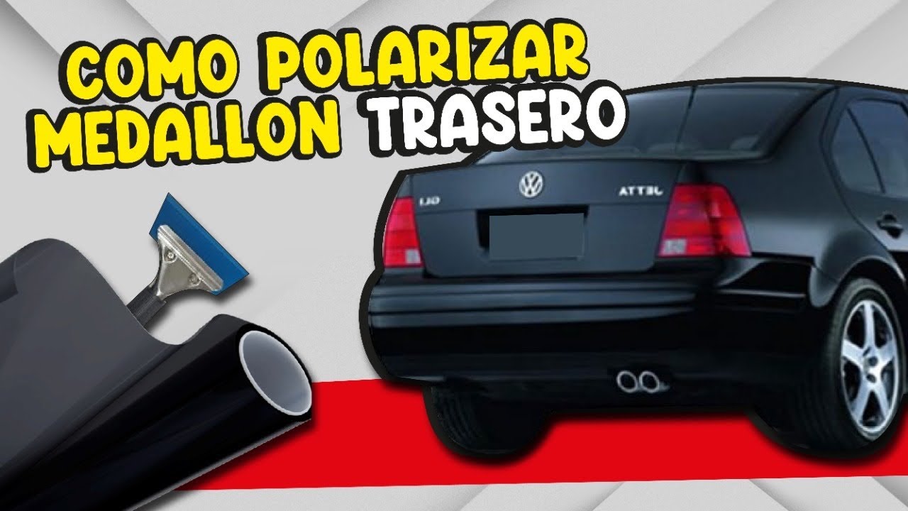 Como polarizar parabrisas trasero de un auto