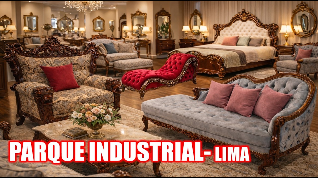 Muebles finos con DISEÑO RETRO.