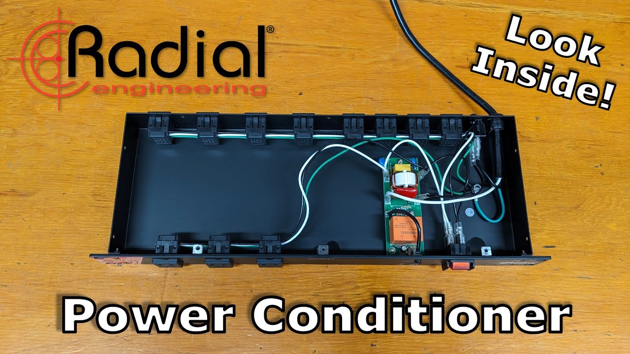 Radial Engineering Power Conditioner - The Power-1 - Look Inside!