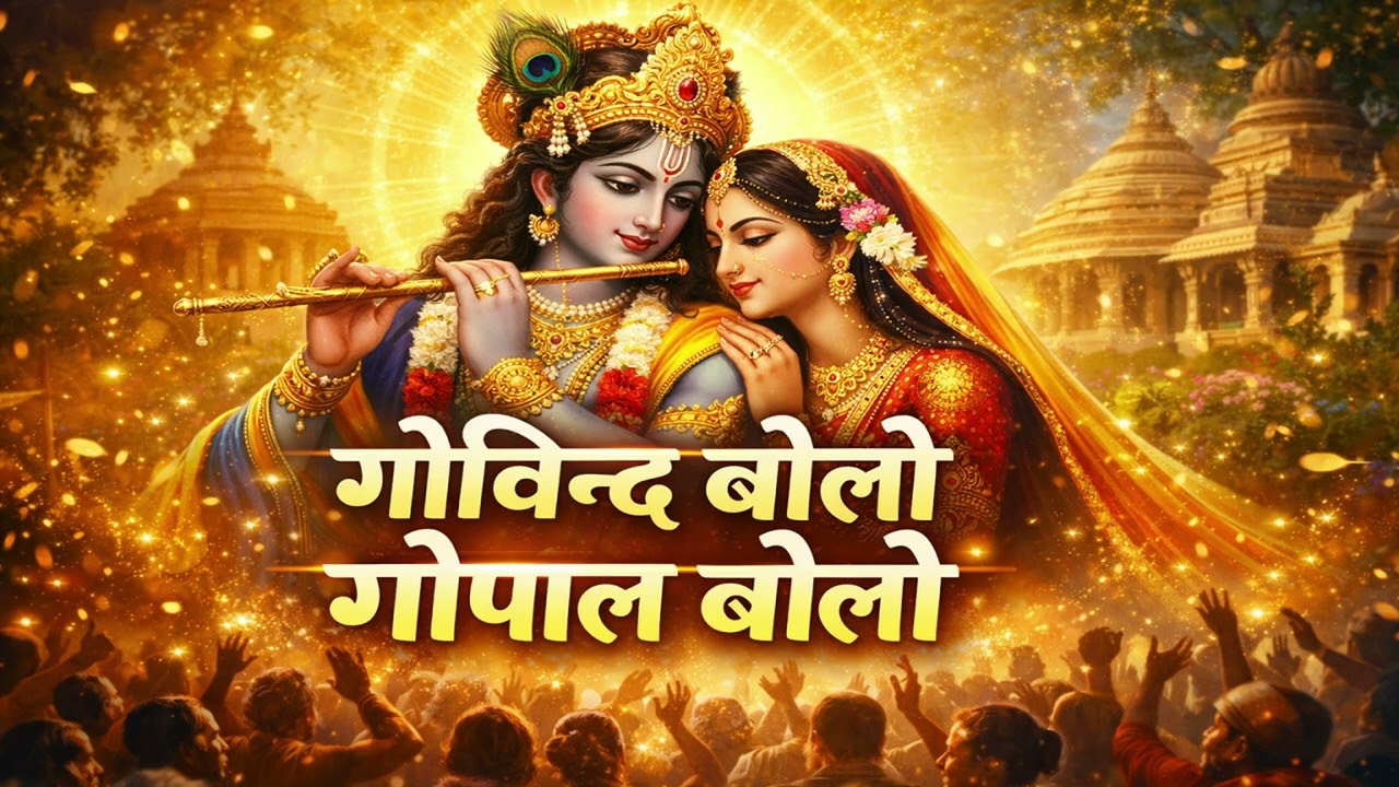 गोविन्द बोलो गोपाल बोलो | राधा रमण हरी गोविन्द | कृष्ण भजन | शांति भजन