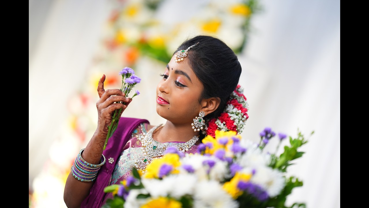 SAANVI || HALF SAREE FUNCTION || FULL VIDEO