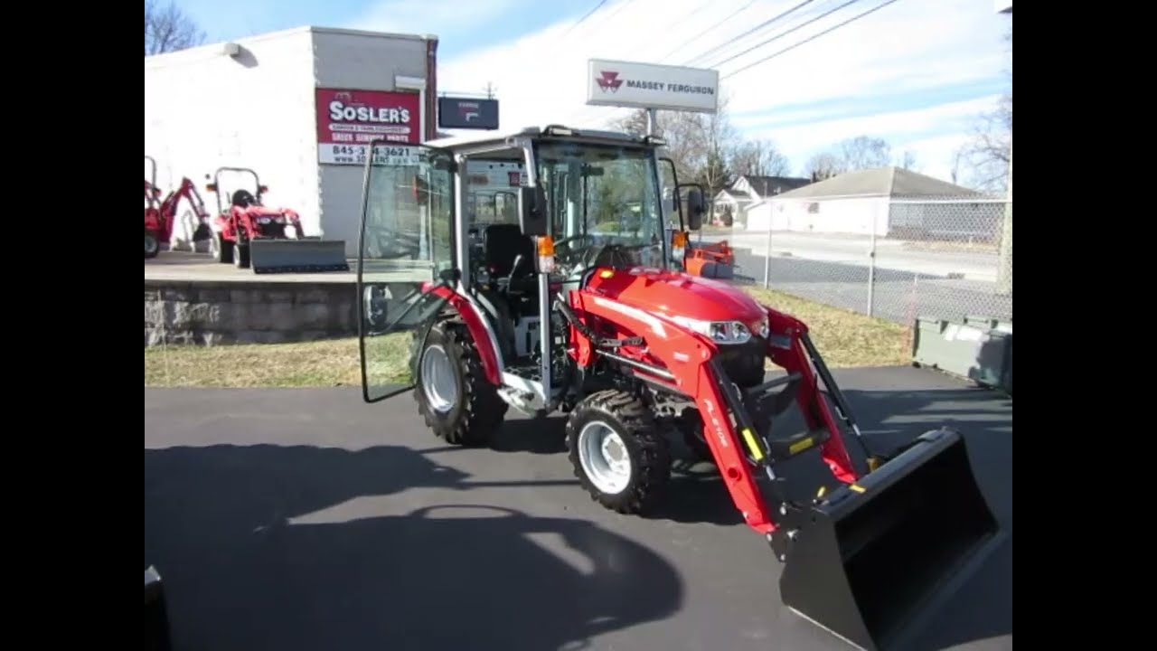 NEW MASSEY FERGUSON 1M.25 COMPACT CAB TRACTOR WALK AROUND VIDEO 2 #MasseyFerguson #SaveGreenBuyRed
