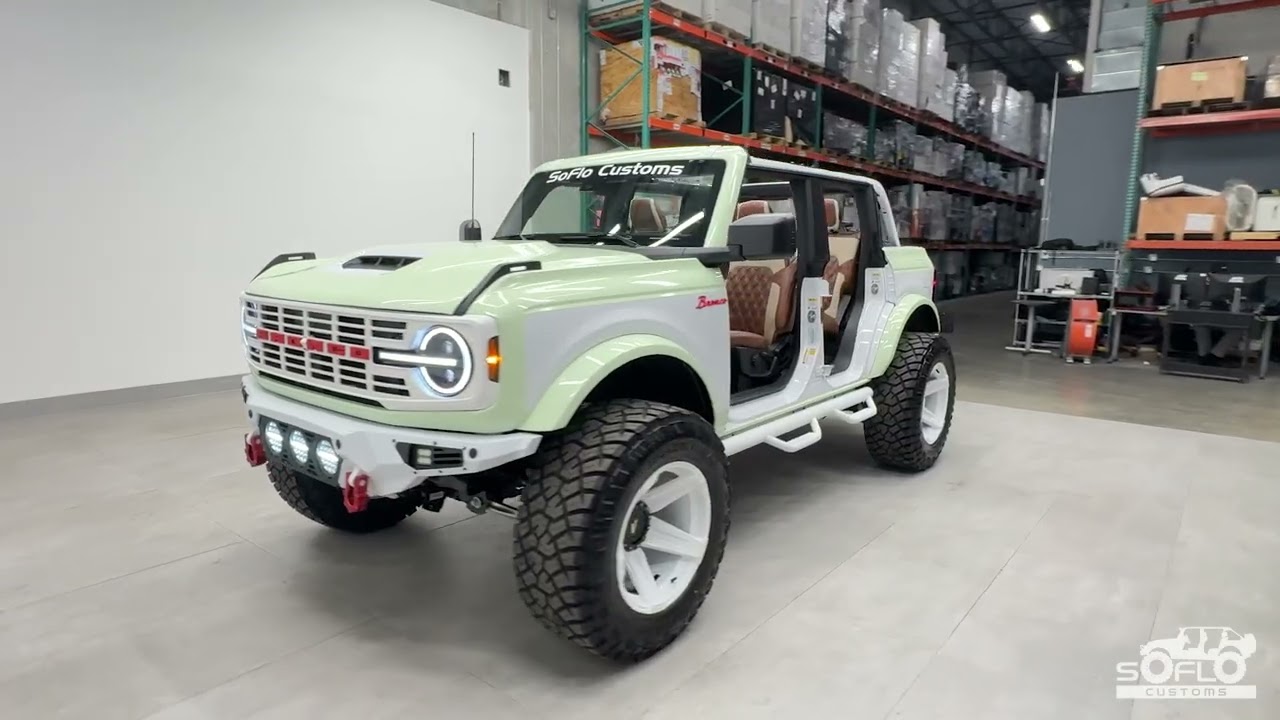 2025 BRONCO BIG BEND HARDTOP PISTACHIO RETRO 