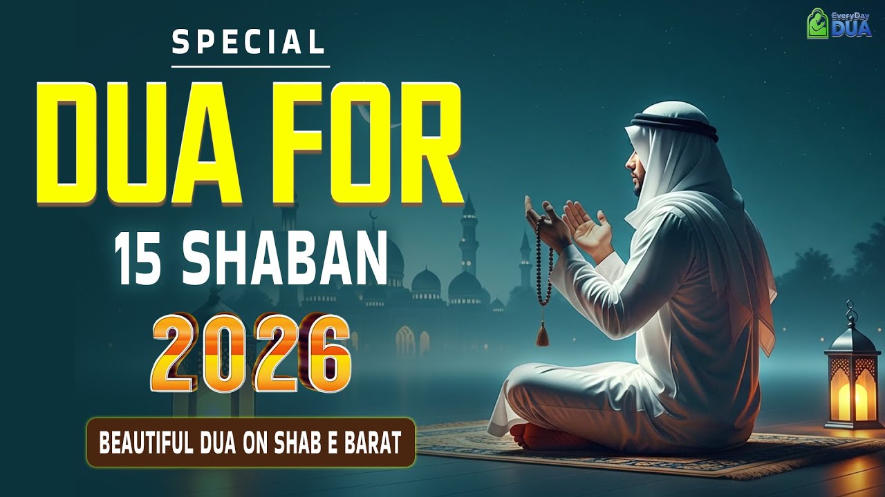 Dua For Shab-e-Barat | Special Dua for Mercy,Rizq and Protection | Dua for Sins Forgiveness Tonight