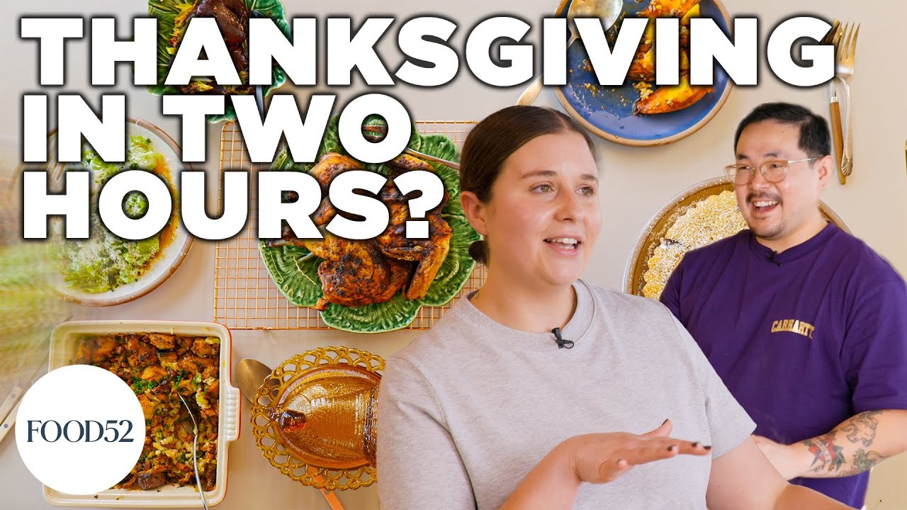 TikTok's 2 Best Chefs Take on the Ultimate Thanksgiving Challenge