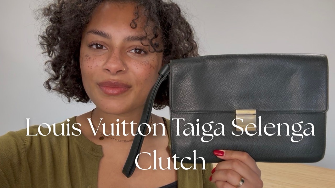 Обзор клатча Louis Vuitton Taiga Selenga