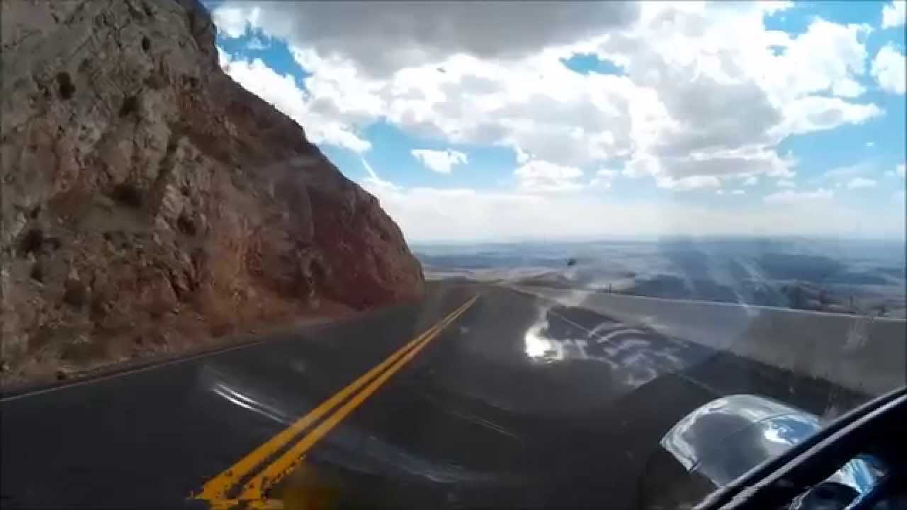 Bighorn Mountains Wyoming; US Highway 14 and 14A