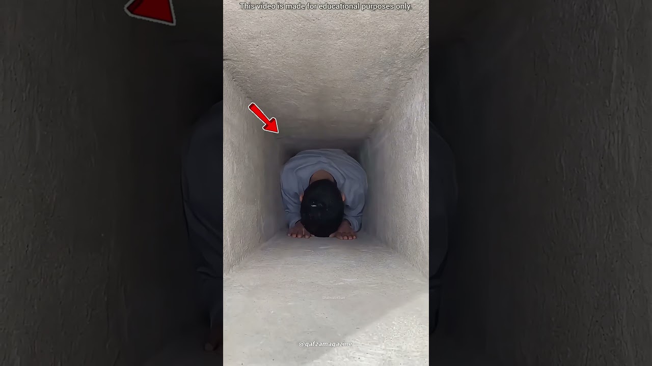 Cay&oacute; en el agujero de una casa abandonada 😮