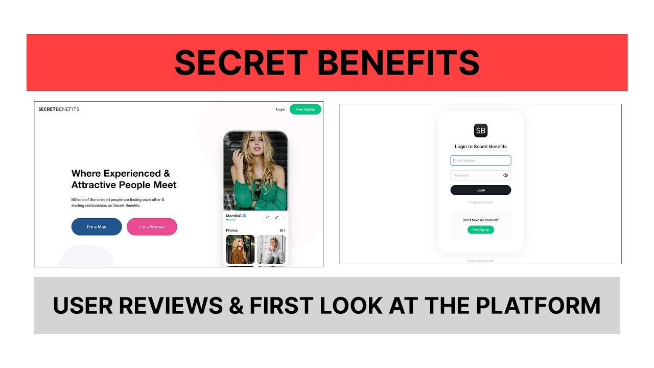 Secret Benefits &mdash;User Reviews & First Look at the Platform