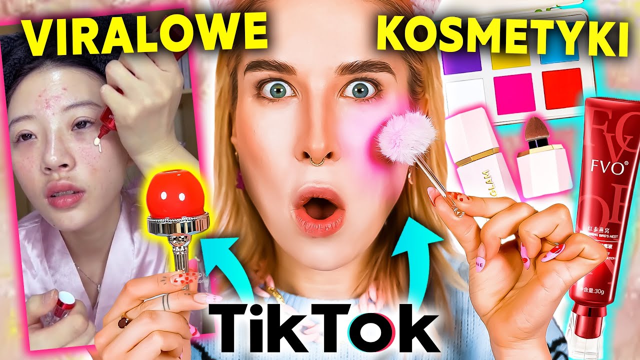 ♦ TIKTOK MNIE ZMUSIŁ, ŻEBY TO KUPIĆ! 🤣 test viralowych kosmetyków ♦ Agnieszka Grzelak Beauty