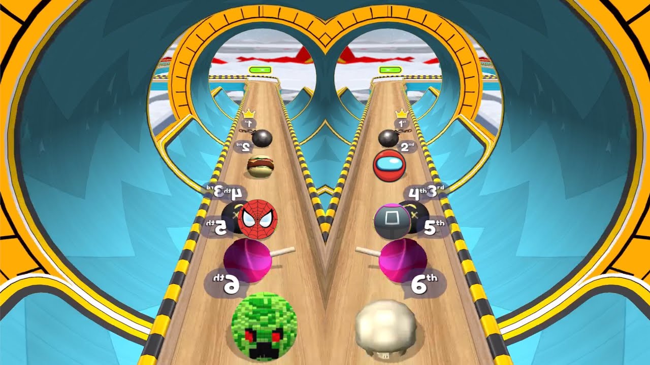 Going Balls | Funny Race 10 Vs Epic Race, Goal Ball All Levels Gameplay Android,iOS Walkthrough
