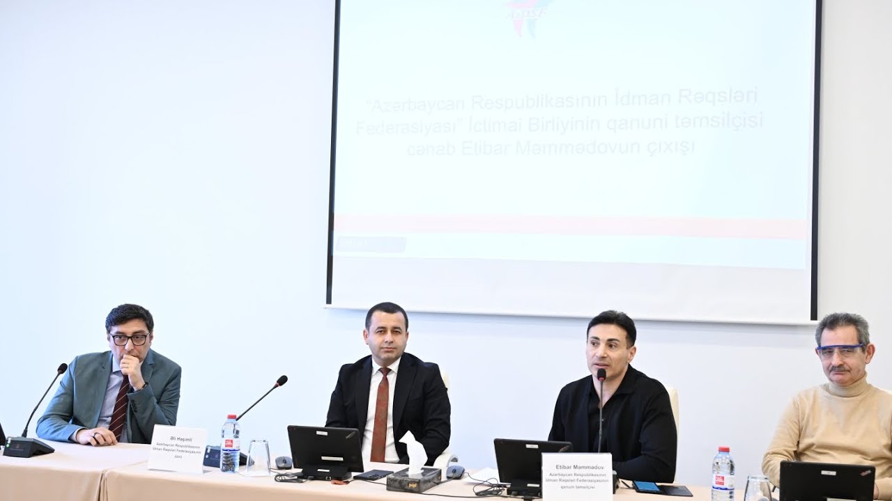“Azərbaycan Respublikası İdman Rəqsləri Federasiyası” İctimai Birliyinin ümumi yığıncağı keçirilib