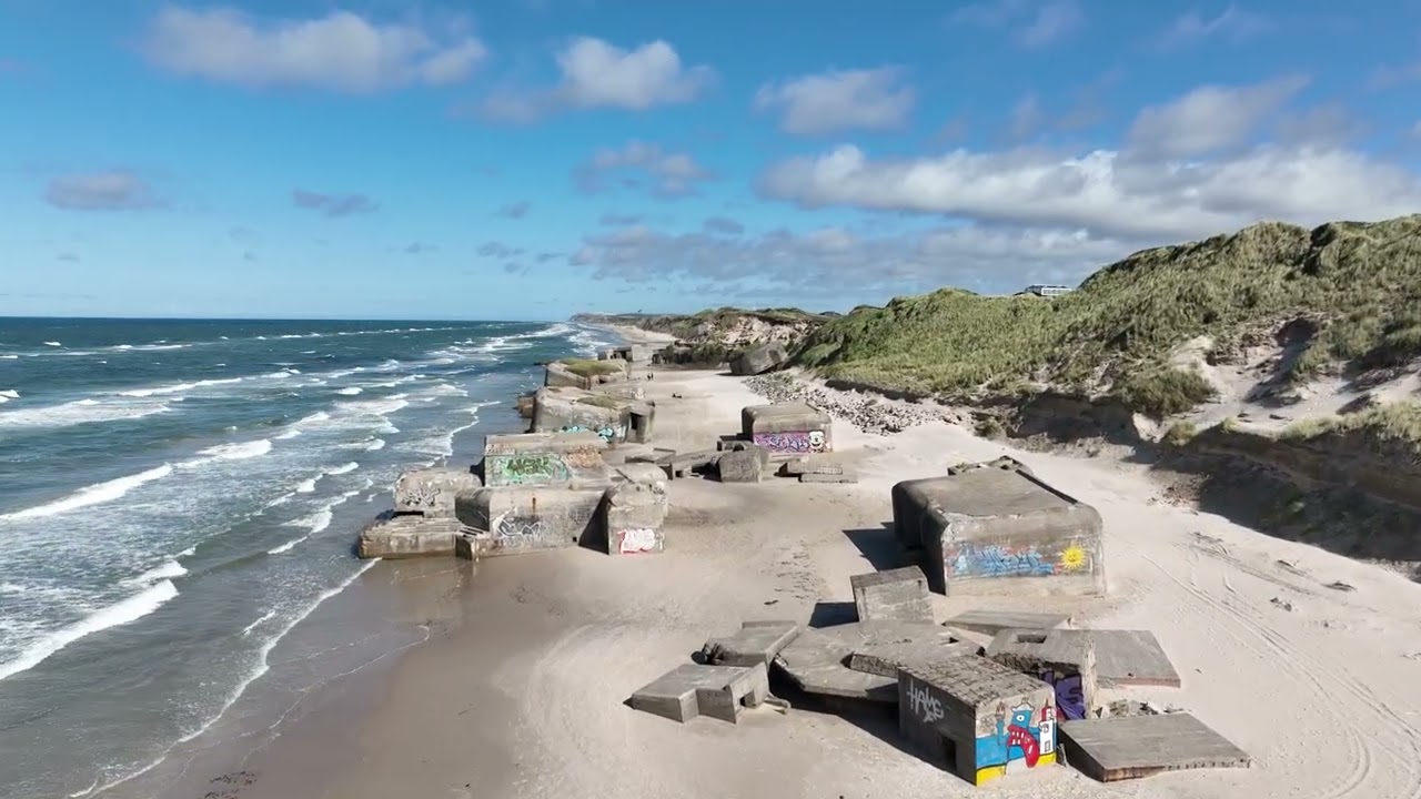 Furreby Kystbatteri Denmark (også kaldet Furreby bunker by) 