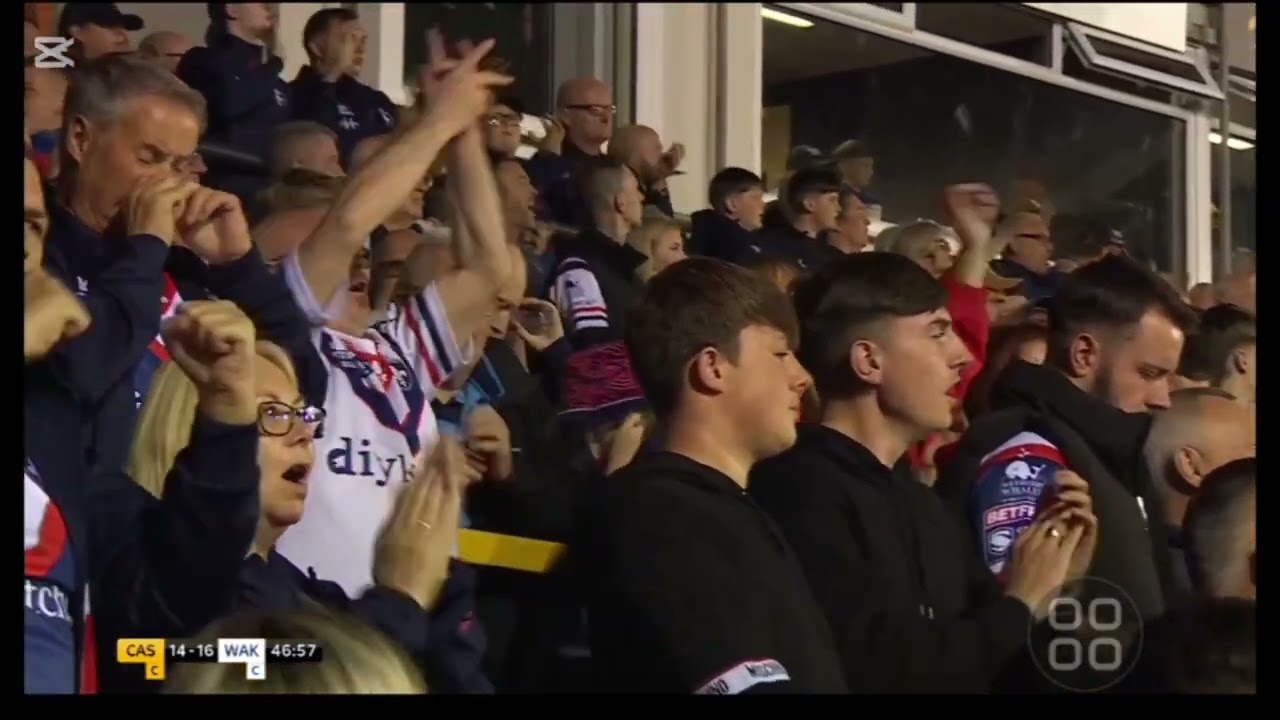 Castleford Tigers v Wakefield Trinity RD 25, Sept 05 2025 SECOND HALF 