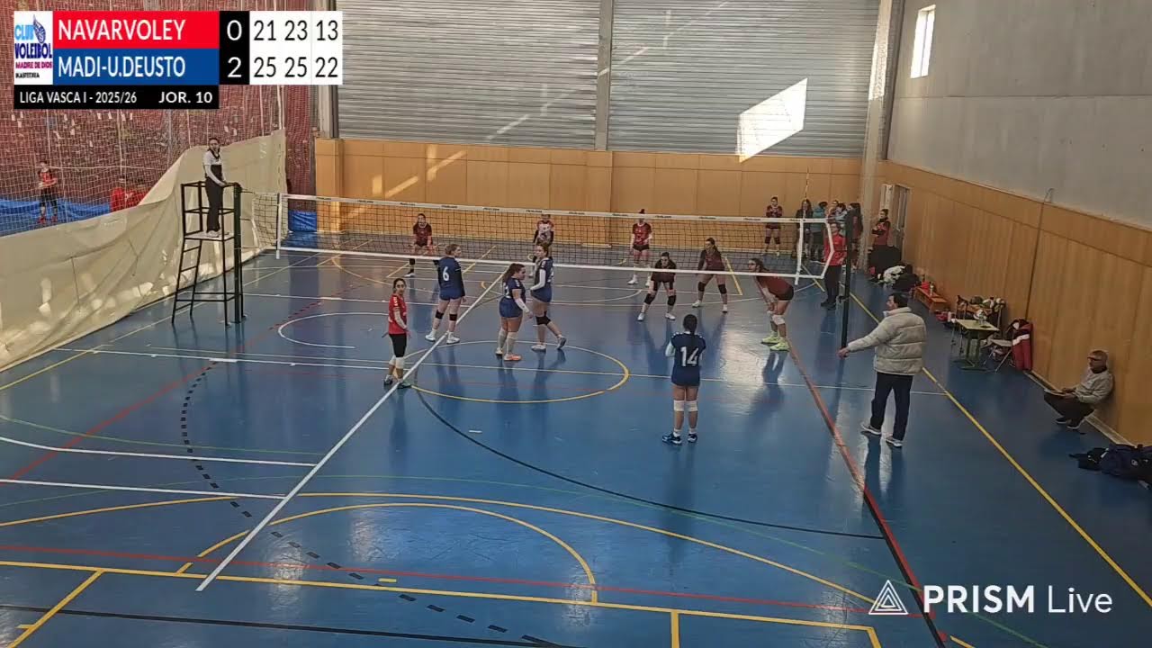 Transmisión en directo de CLUB VOLEIBOL MADIDEUSTO