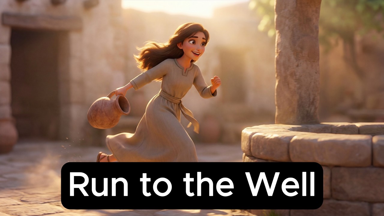 Rebekah at the Well Bible Story – “Run to the Well” (Lyric Video) | Shout For Joy Music
