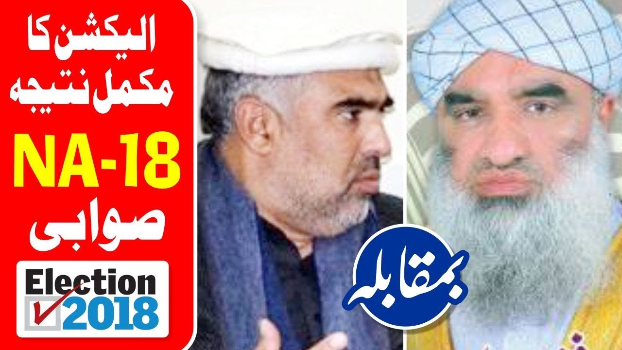 NA 18 Swabi Election Results 2018 | Pakistan Election 2018 | Election Box