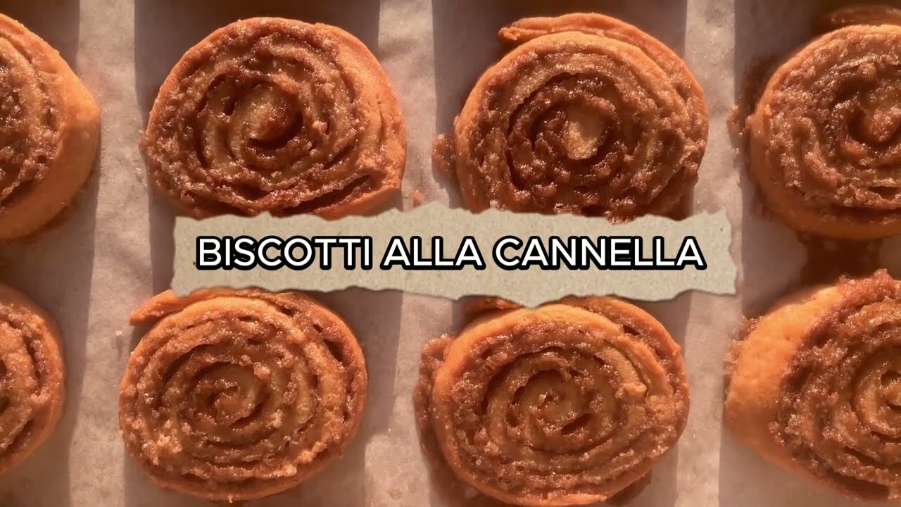 Biscotti alla cannella 🍪🍁