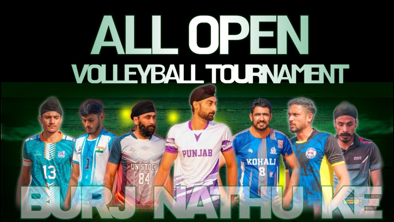 ALL OPEN VOLLEYBALL TOURNAMENT || BURJ NATHU KE {TARN TARAN} ||2026 @pb46sports​