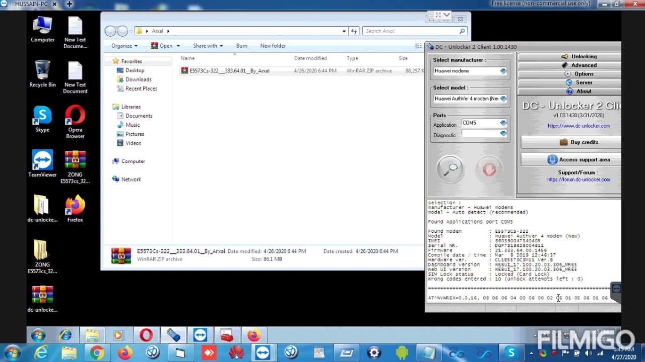 Zong E5573Cs-322 ( 21.333.64.01.1456 ) Full Unlock All Network Sim working By ( GSM Helper Team )