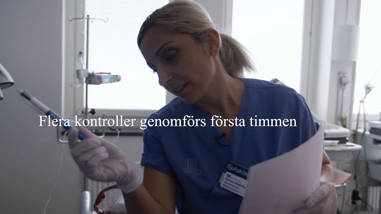 Att jobba som sjuksköterska på strokeavdelning