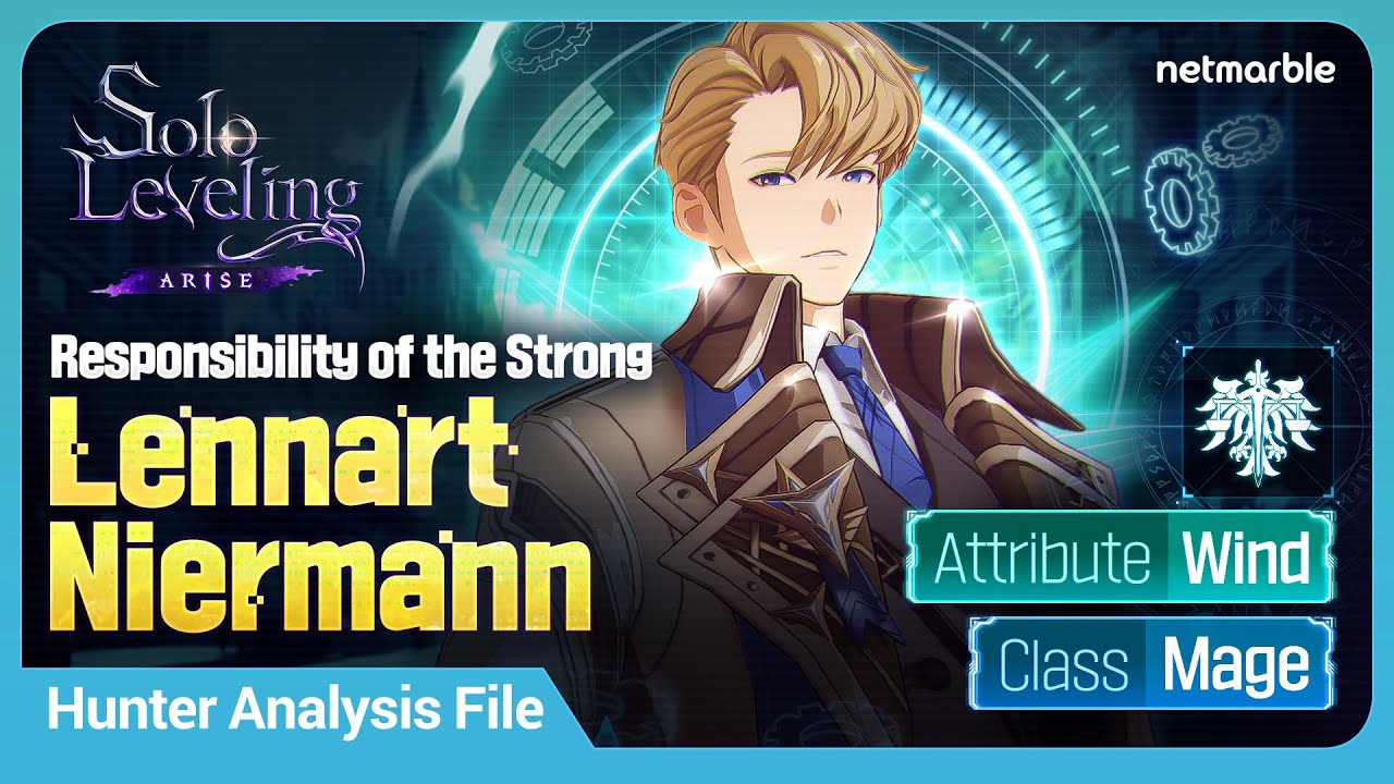 [Solo Leveling:ARISE] Hunter Analysis File : Lennart Niermann