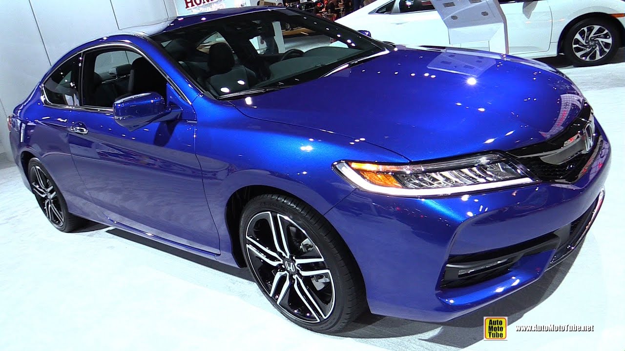 2016 Honda Accord Coupe Touring V6 - Exterior and Interior Walkaround - 2016 New York Auto Show